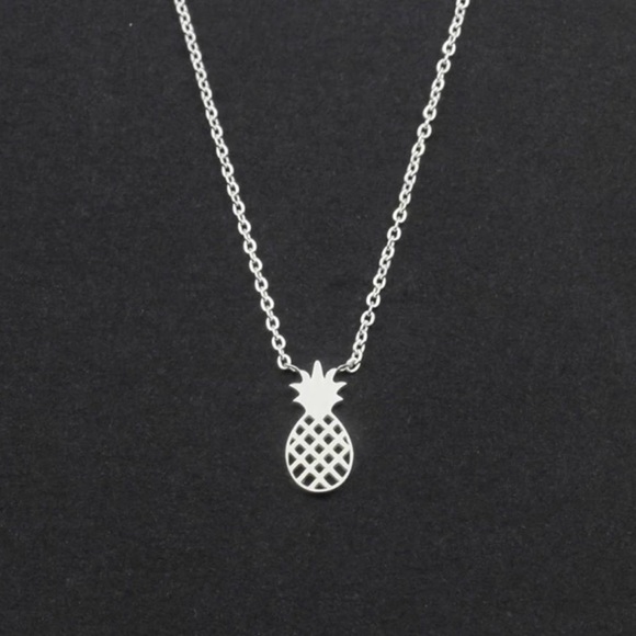 Pineapple Gold and Silver Earrings and Necklace - YOU CHOOSE ITEM - Picture 2 of 5